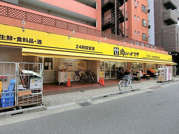 肉のハナマサ浅草橋店 徒歩5分。 370m