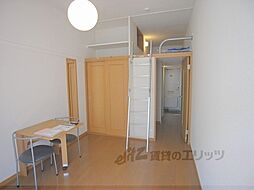 レオパレスウェルスｔｅｎ 204 2階1Kのリビング/ダイニング