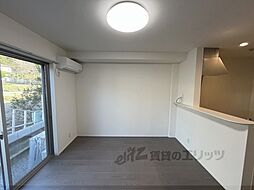 叡山電鉄叡山本線 修学院駅 徒歩12分の賃貸アパート 1階2LDKのリビング/ダイニング