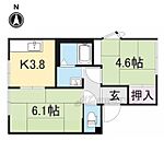 彦根市高宮町 2階建 築34年のイメージ