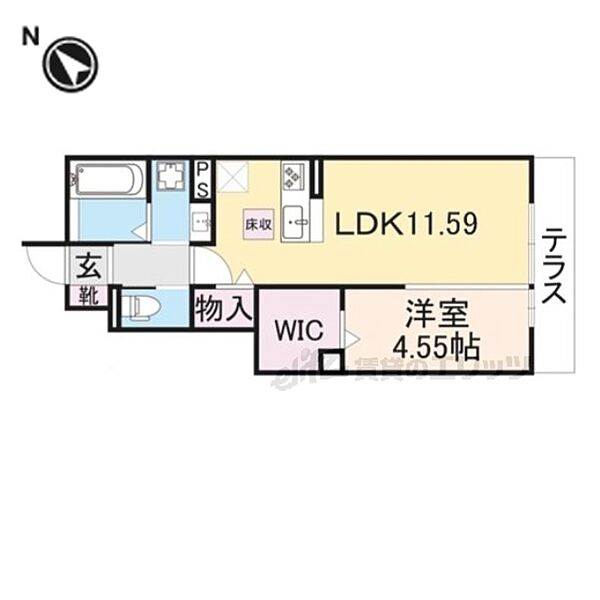 同じ建物の物件間取り写真 - ID:225004486914