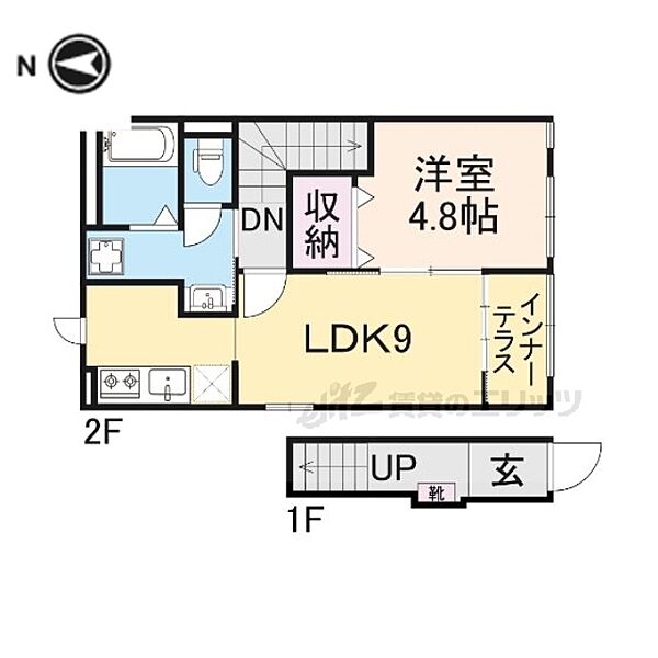 同じ建物の物件間取り写真 - ID:225005531917