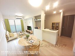 近江鉄道近江本線 八日市駅 徒歩30分の賃貸アパート 2階1LDKのリビング/ダイニング