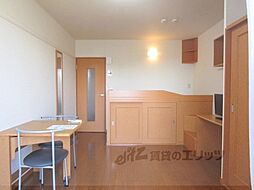 JR湖西線 おごと温泉駅 徒歩3分の賃貸アパート 2階1Kのリビング/ダイニング