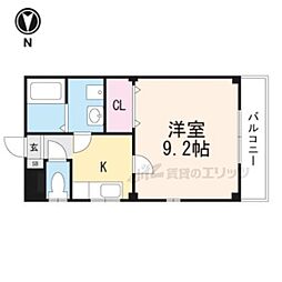 近江鉄道近江本線 水口駅 徒歩32分の賃貸アパート 3階1Kの間取り
