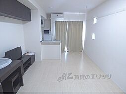 JR湖西線 堅田駅 徒歩9分の賃貸アパート 2階ワンルームのリビング/ダイニング