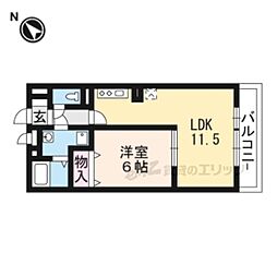ディオネオーラ 1LDKの間取図画像