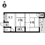 京都市右京区常盤西町 2階建 築52年のイメージ