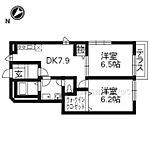 京都市伏見区久我御旅町 2階建 築21年のイメージ