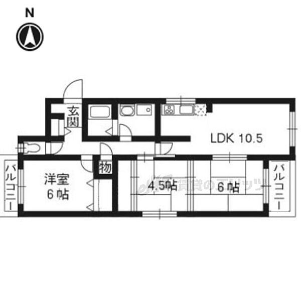 同じ建物の物件間取り写真 - ID:226064346107