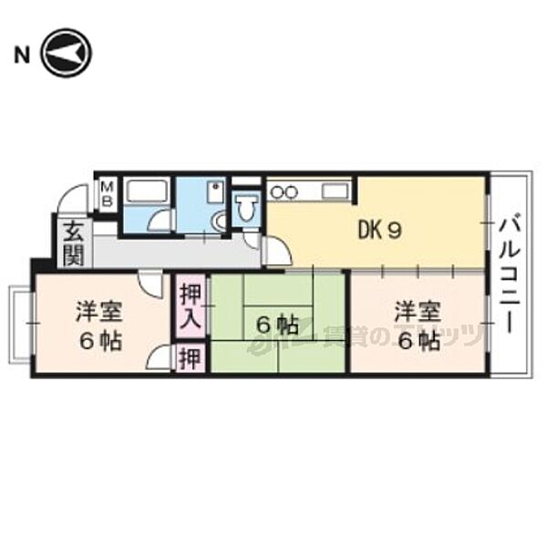 同じ建物の物件間取り写真 - ID:226064578940