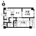 コスモハイツオノ4階6.0万円