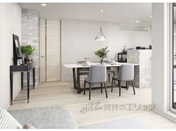 仮称）吉祥院宮ノ東マンション 3階1LDKのリビング/ダイニング