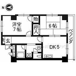間取図画像 2DK