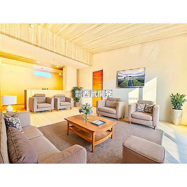 配置してある家具や小物はCGによるイメージです