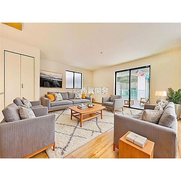 ※配置してある家具や小物はCGによるイメージです。