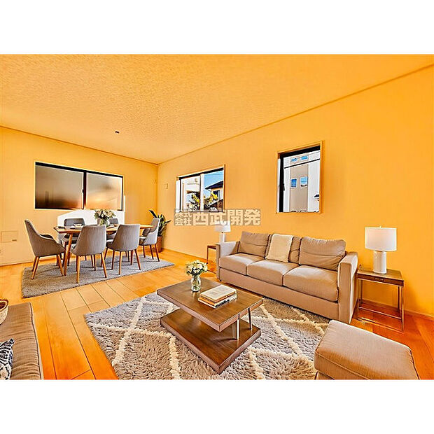 配置してある家具や小物はCGによるイメージです。