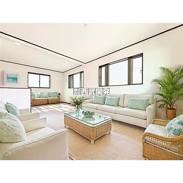 配置してある家具や小物はCGによるイメージです