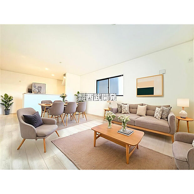 配置してある家具や小物はCGによるイメージです