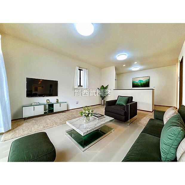 配置してある家具や小物はCGによるイメージです