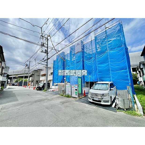 前面道路含む現地全景