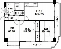 間取図画像 3LDK