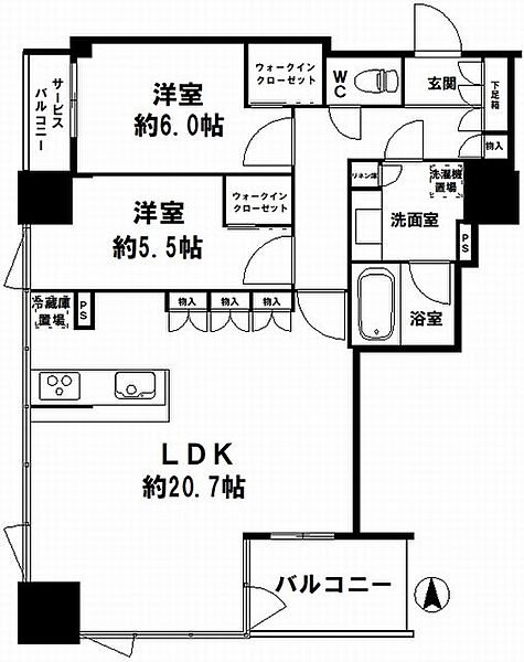 間取り：327002347315