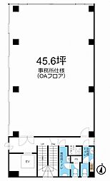 NOHARAビル ワンルームの間取図画像