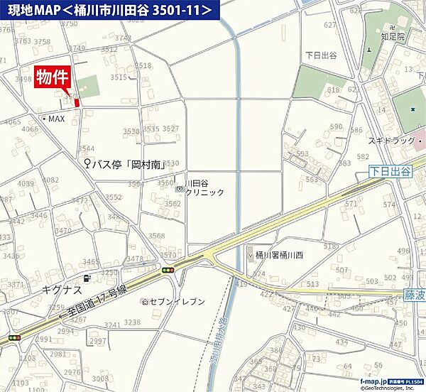 現地案内図