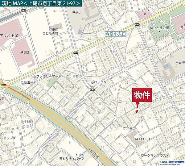 現地案内図
