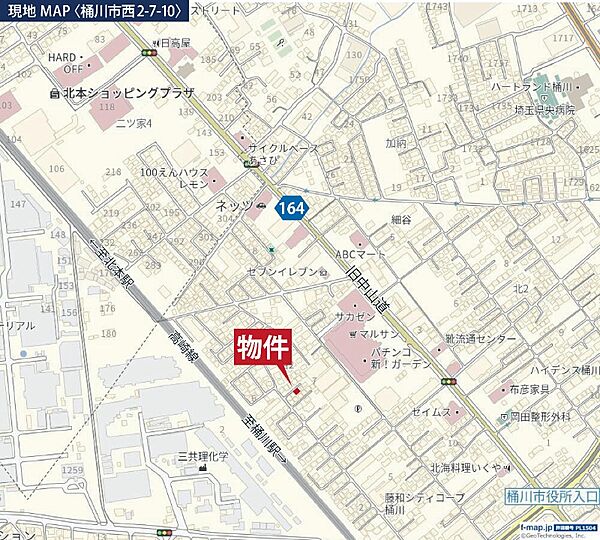 現地案内図