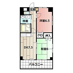 メゾンドプラムII 2階