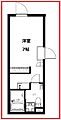 アールエスシー町屋2階7.5万円