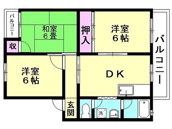 同じ建物の物件間取り写真 - ID:211040184003