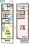 岡山市北区横井上 2階建 築18年のイメージ