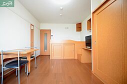 JR津山線 法界院駅 徒歩6分の賃貸アパート 1階1Kのリビング/ダイニング