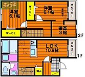 岡山市北区西崎本町 2階建 築6年のイメージ