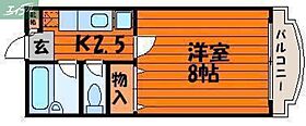 岡山県岡山市北区大和町1丁目（賃貸マンション1K・2階・24.00㎡） その2