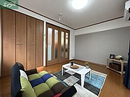 JR津山線 法界院駅 徒歩12分の賃貸マンション 2階1Kのリビング/ダイニング