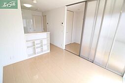 JR津山線 法界院駅 徒歩17分の賃貸アパート 2階1LDKのリビング/ダイニング