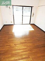 JR山陽本線 岡山駅 バス10分 バス津島南2丁目下車 徒歩25分の賃貸マンション 3階1DKのリビング/ダイニング