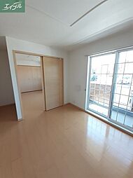 JR津山線 法界院駅 3.6kmの賃貸アパート 1階1LDKのリビング/ダイニング