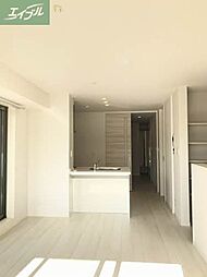 JR津山線 法界院駅 徒歩5分の賃貸マンション 3階1LDKのリビング/ダイニング