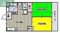 JR山陽本線 岡山駅 徒歩10分 2階/-