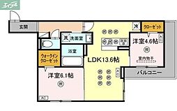 JR吉備線 備前三門駅 徒歩7分 2階/-