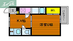 JR山陽本線 岡山駅 徒歩14分 2階/-