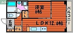 アイステージ幸町 1LDKの間取図画像