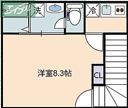 JR津山線 法界院駅 徒歩10分 2階/-