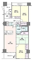 エクステ新横浜 4LDKの間取り