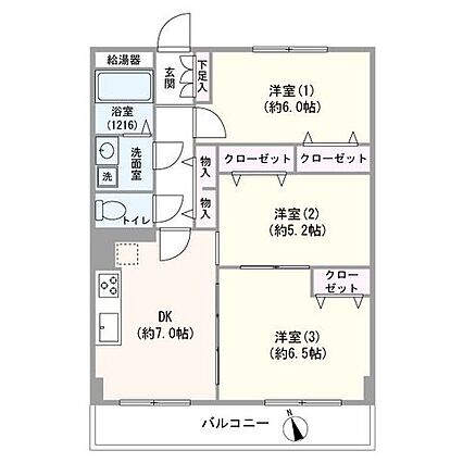 【間取図】